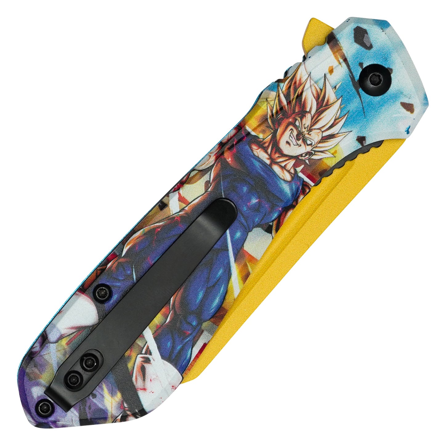 Dragon Ball Z - 7.75” Majin Vegeta | Spring Assisted Pocket Knife