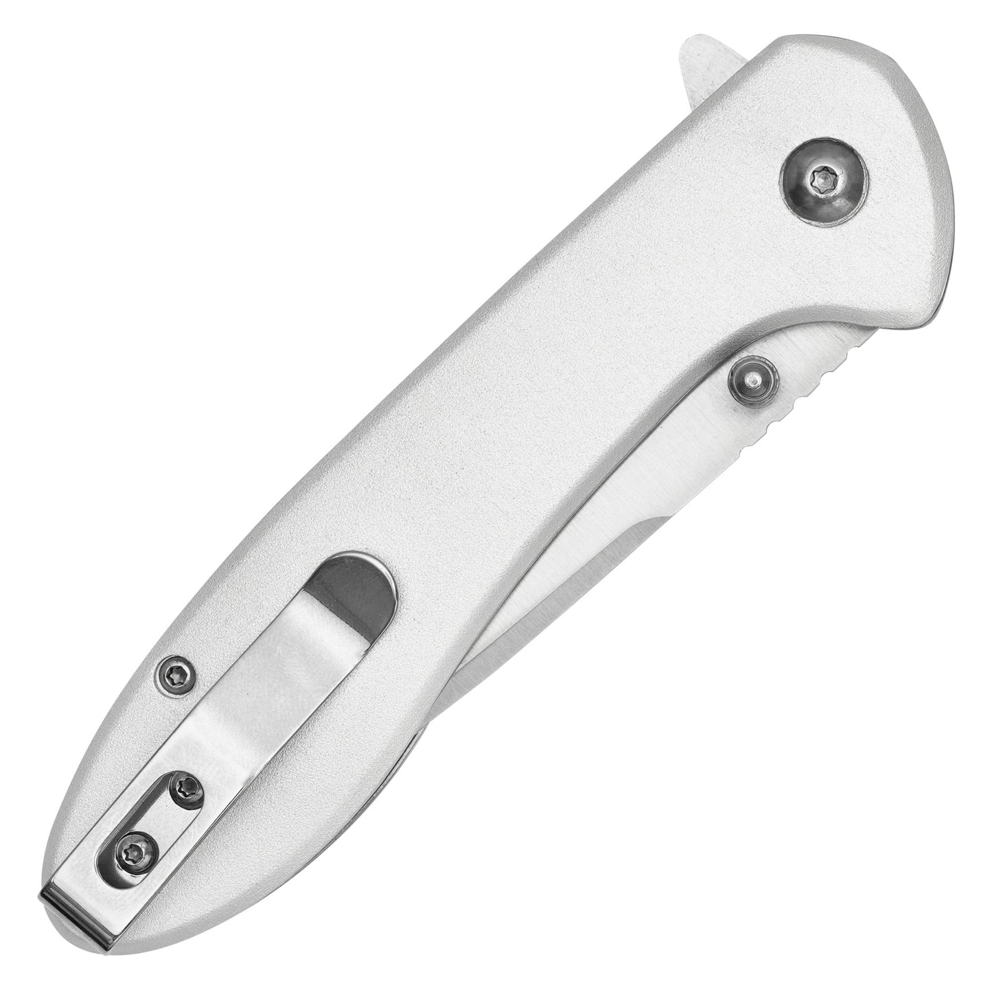 Wartech - 8” Silver Duck | Spring Assisted Pocket Knife