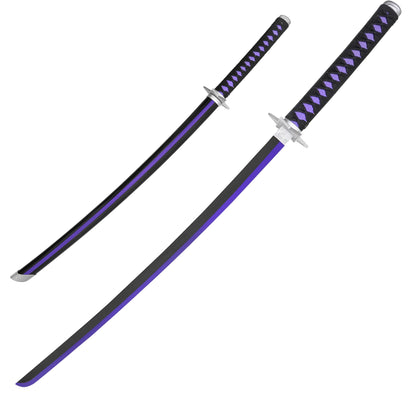 Virtual Youtuber - Nagao Kei's Purple Katana Replica | Collectible Stainless Steel Anime Sword