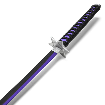 Virtual Youtuber - Nagao Kei's Purple Katana Replica | Collectible Stainless Steel Anime Sword
