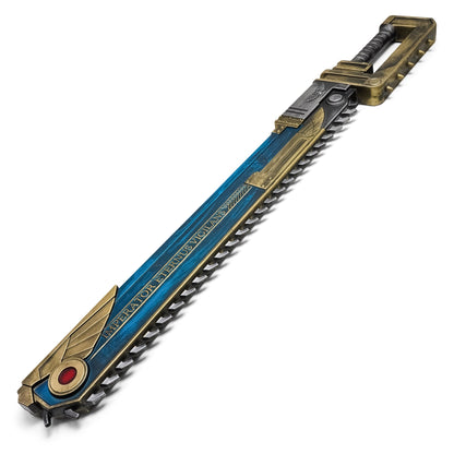 Warhammer 40K: Space Marine 2 – Mark XI Hell’s Teeth Chainsword Replica | Collectible Foam Chainsword