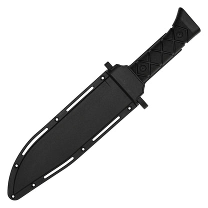 Wartech Sweet Treats - 13.25" Serrated Blue Sprinkles | Fixed Blade Hunting Knife