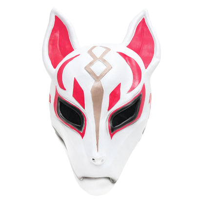 Kitsune Fox Mask - Latex Helmet Style | Collectible Costume Mask