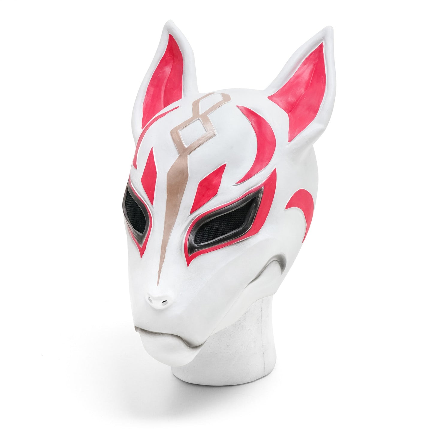 Kitsune Fox Mask - Latex Helmet Style | Collectible Costume Mask