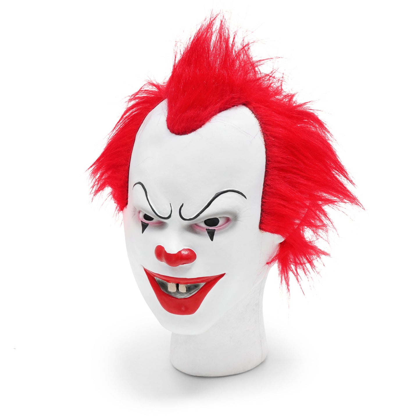 Evil Clown Mask - Latex Helmet Style | Collectible Costume Mask