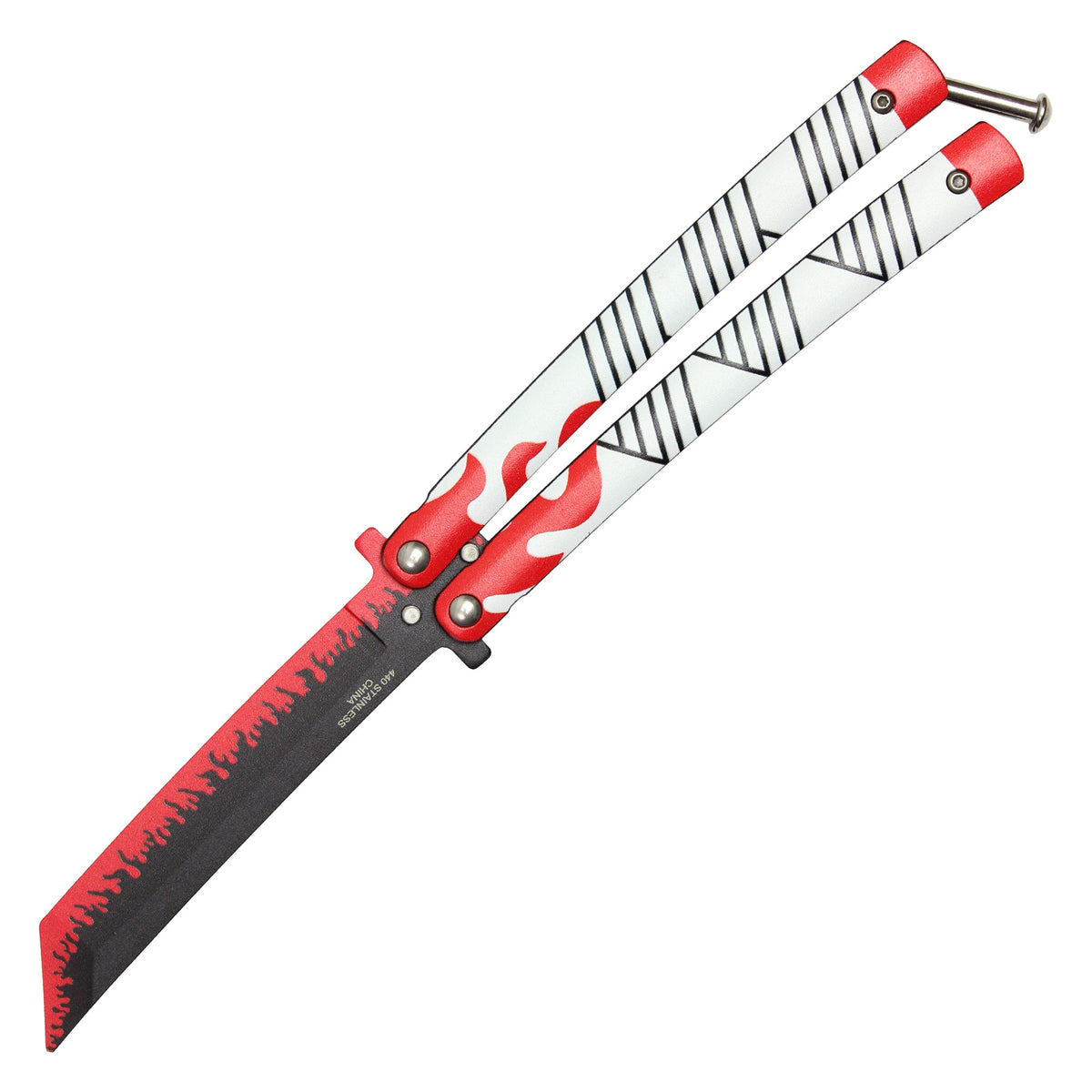 Kyojuro Rengoku Nichirin Katana – Demon Slayer // Collectible Pocket Knife