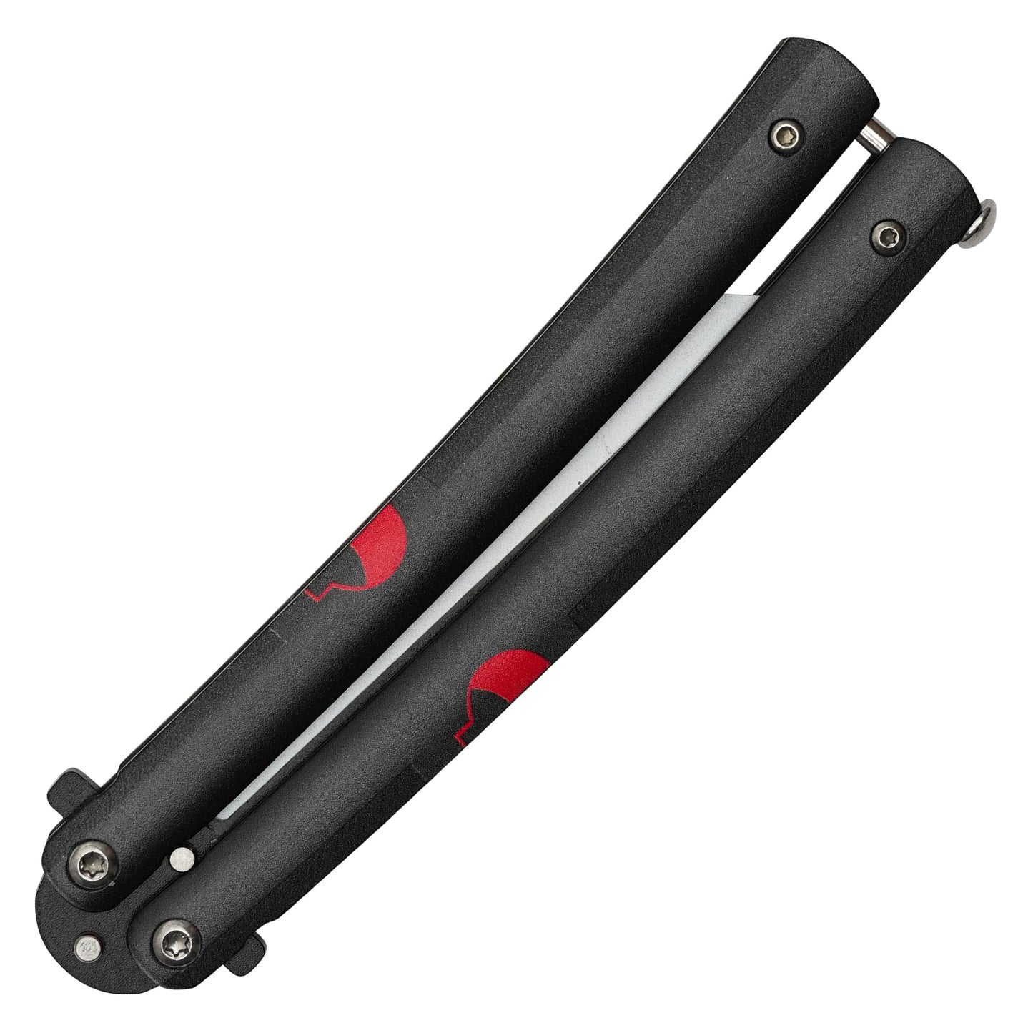 Naruto - 8.5" Sasuke's Black Sword of Kusanagi | Balisong Butterfly Trainer Knife