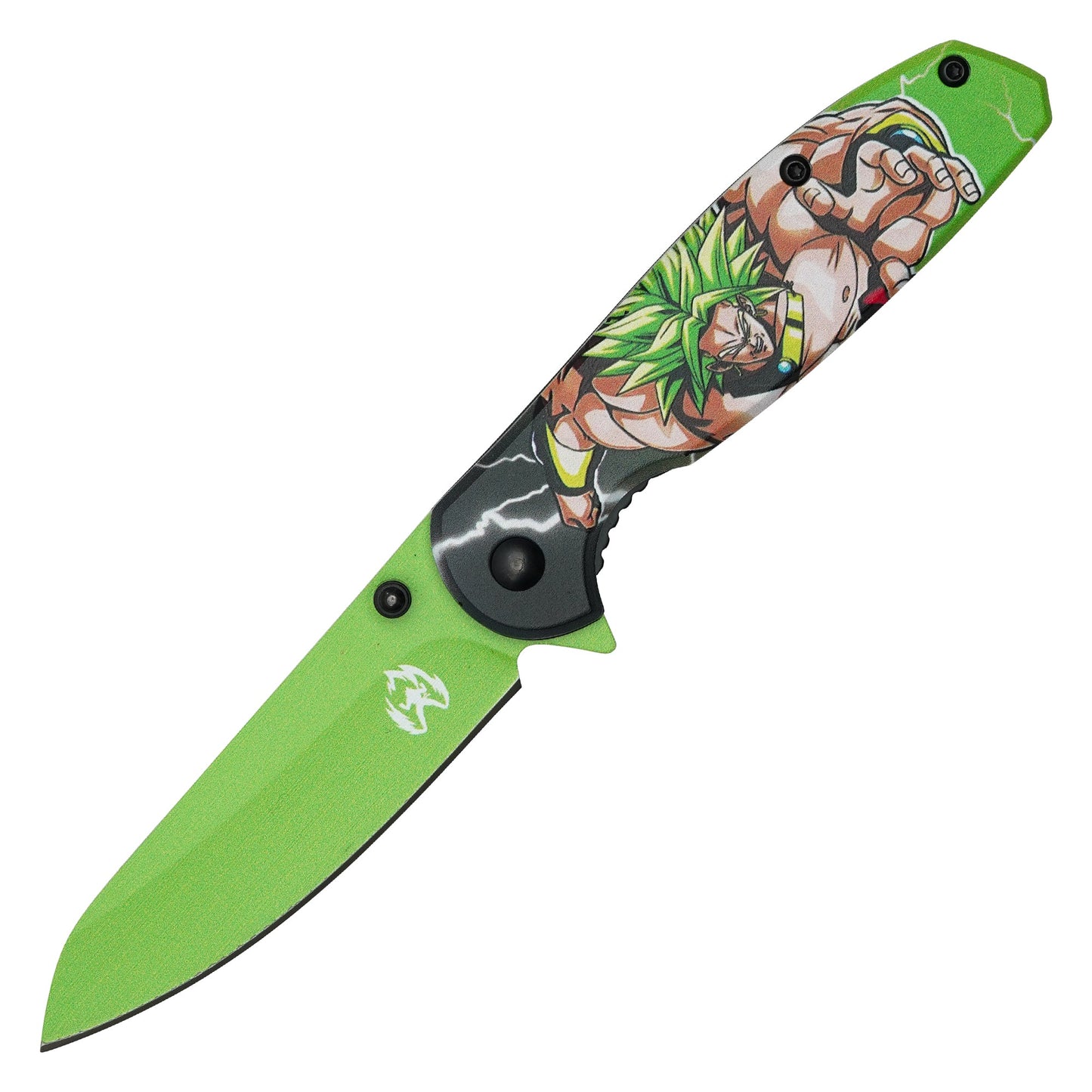 Dragon Ball Z - 7.5” Super Saiyan Broly | Spring Assisted Pocket Knife