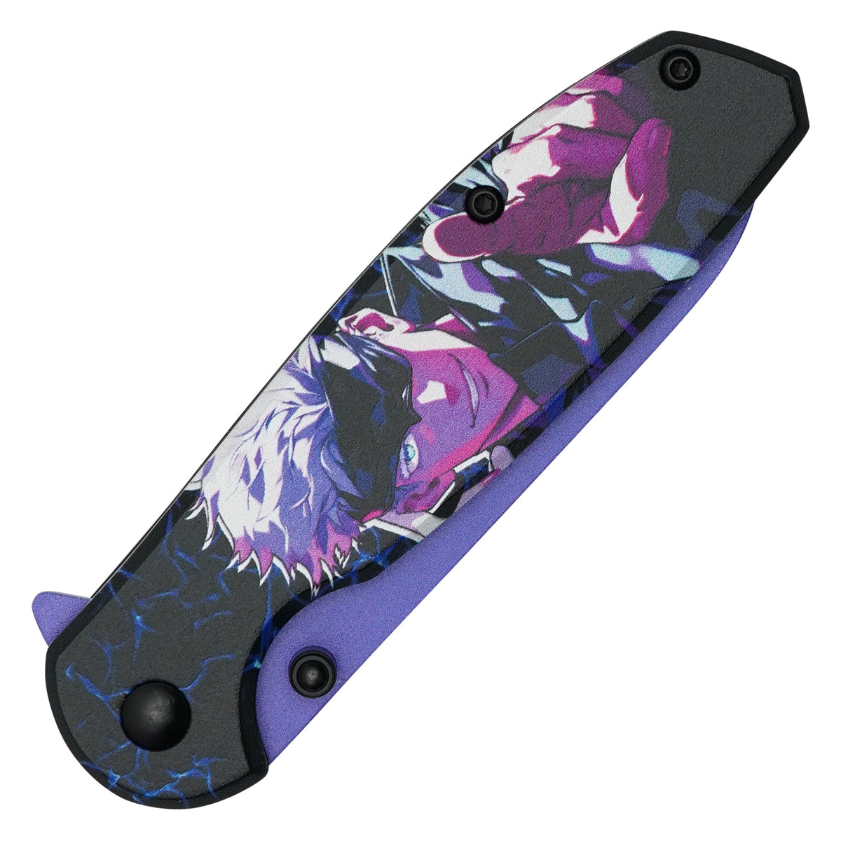 Jujutsu Kaisen - 7.5” Satoru Gojo | Spring Assisted Pocket Knife – Lost ...