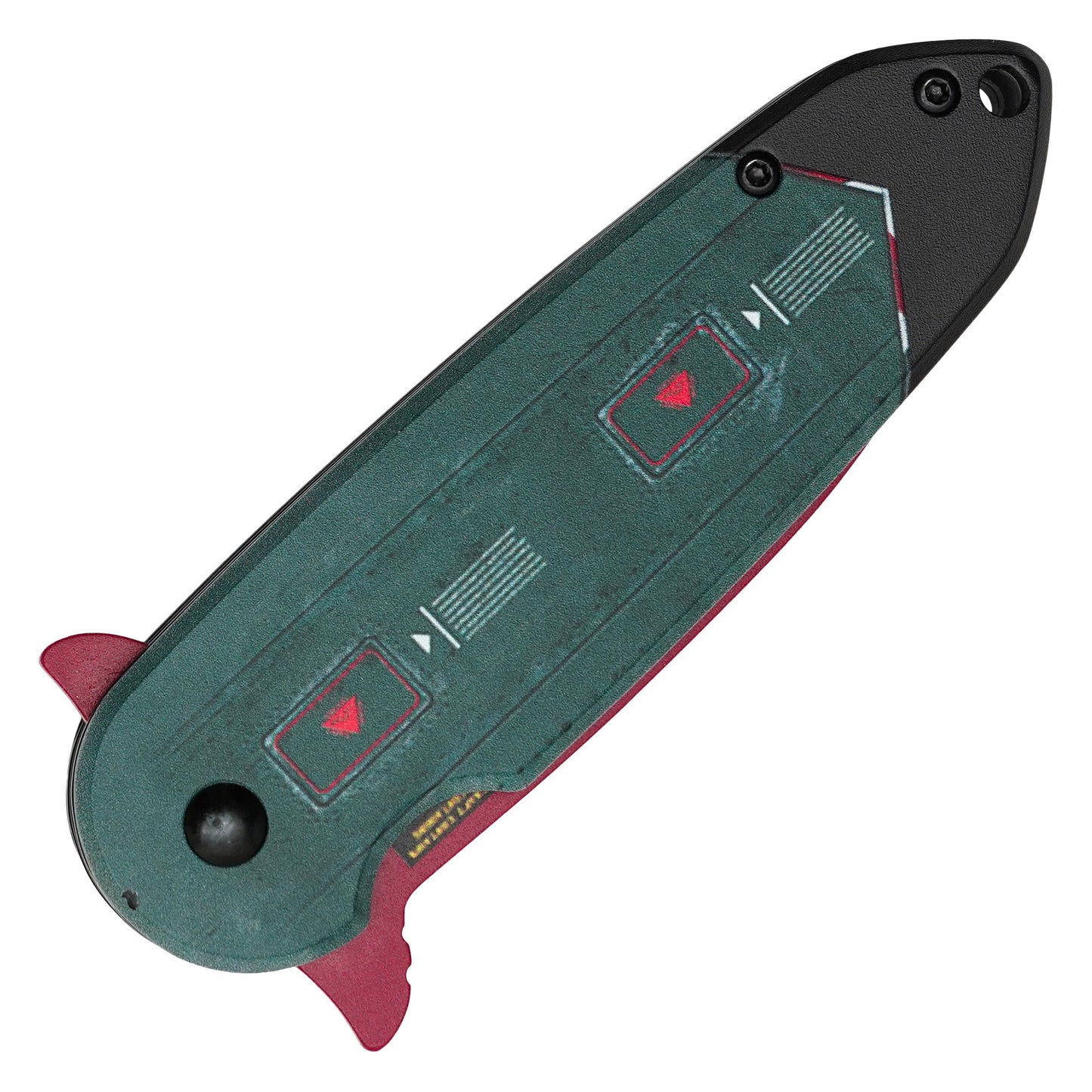 Wartech - Green Atomic Bomb 7.25” | Spring Assisted Pocket Knife