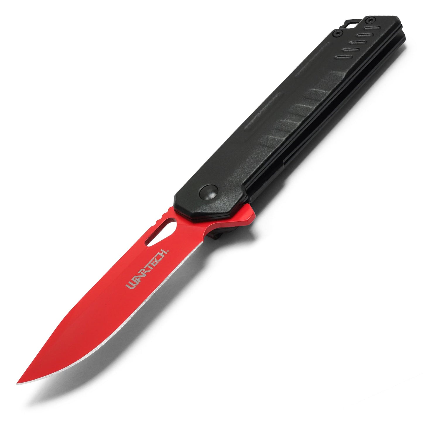 Wartech – 7.75" Red & Black | Spring Assisted Pocket Knife