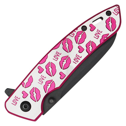 Wartech – 7.75" Love Kiss | Spring Assisted Pocket Knife