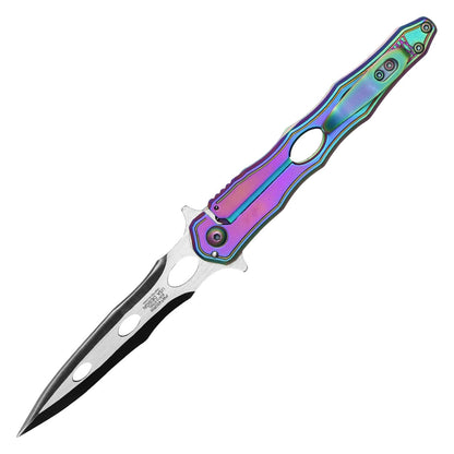 Wartech 8" Rainbow Pocket Dagger