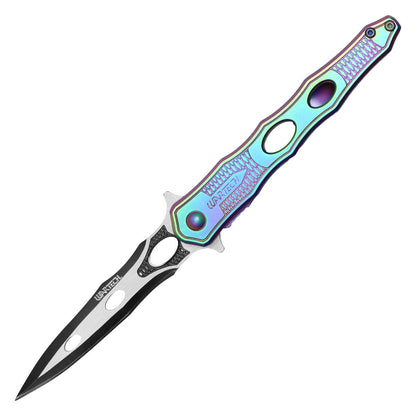 Wartech 8" Rainbow Pocket Dagger