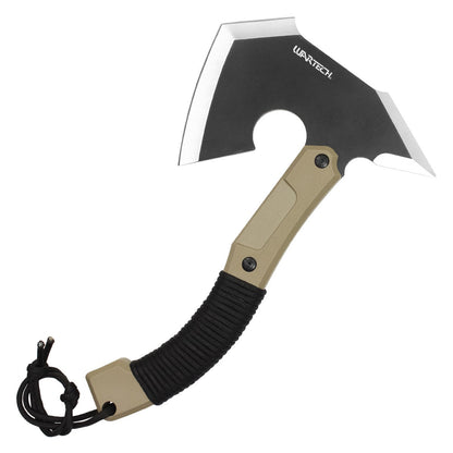 Wartech 11" Wrapped 2-Tone Desert Tan Axe