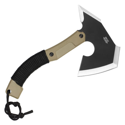 Wartech 11" Wrapped 2-Tone Desert Tan Axe