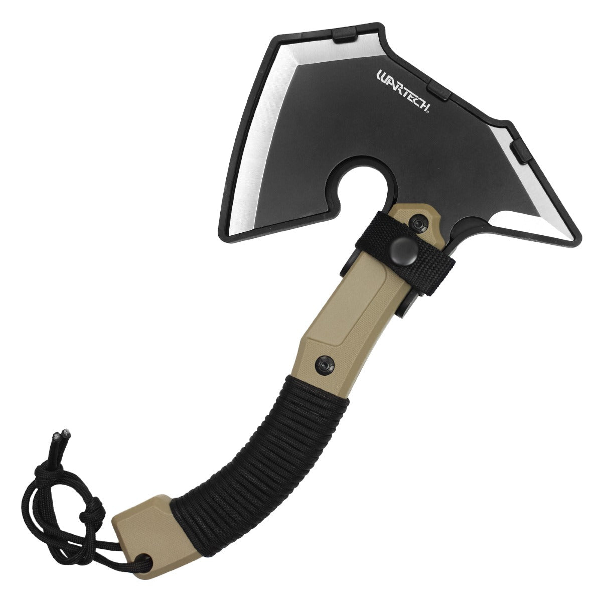 Wartech 11" Wrapped 2-Tone Desert Tan Axe